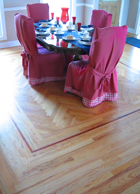 Hardwood flooring