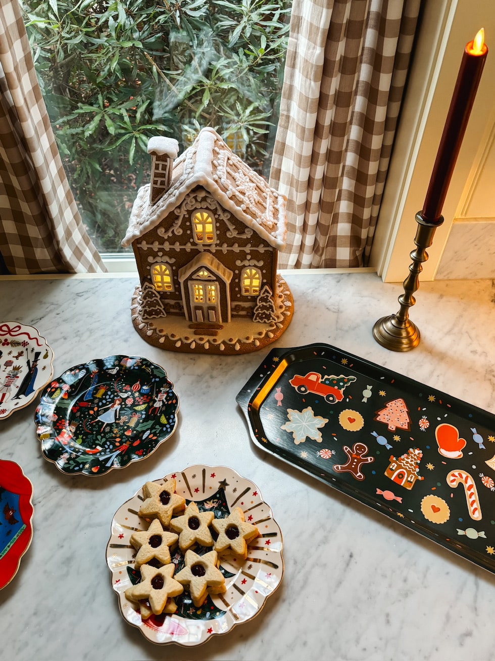 A Gingerbread House for the Kitchen